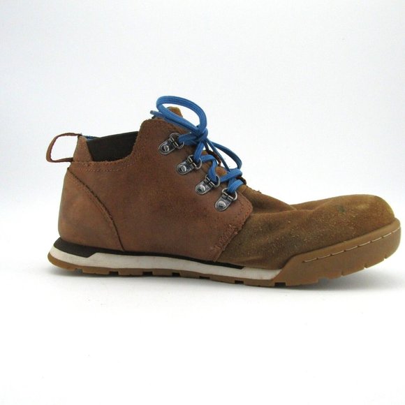 Forsake Freestyle Mid Brown Tan Suede Hiking Boot Men’s 11.5 Outdoor - Picture 2 of 8